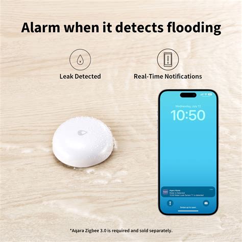 aqara water leak sensor home assistant|Aqara Water sensor automation